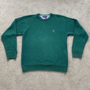 Knit Green Tommy Hilfiger Sweater
